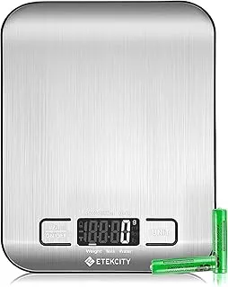 Etekcity EK6015, Báscula de Cocina Digital de Acero Inoxidable